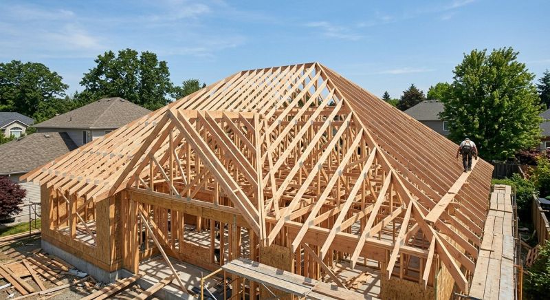 Attic Framing in Kansas City, KS