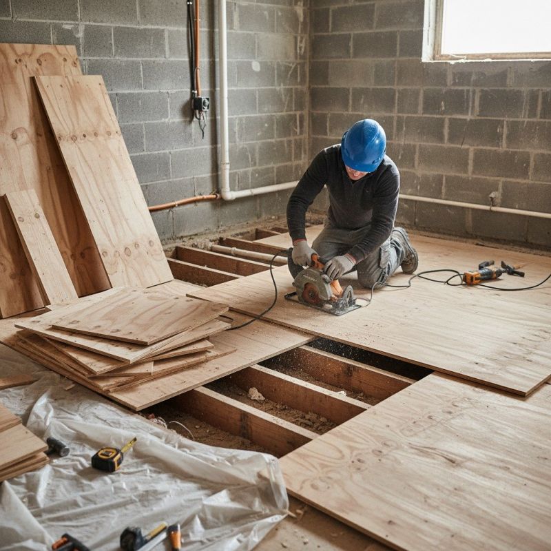 Subfloor Repair in Conroe, TX